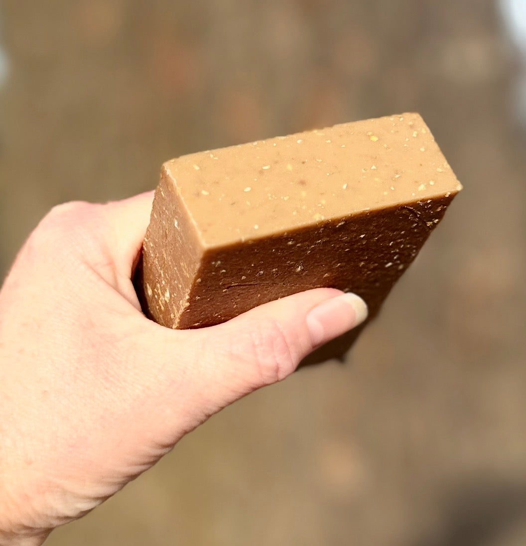 Pine Tar with Local Honey & Ground Oat (Tallow) ⭐️Pre Order ~ To be shipped @ week of 10/19⭐️