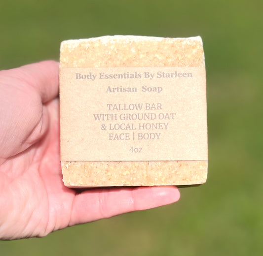 Tallow Oat & Honey ~ Natural Aroma