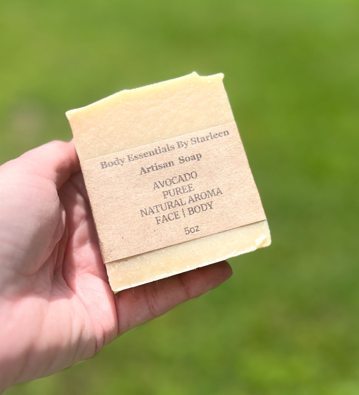 Avocado Purée Soap ~ Natural Aroma