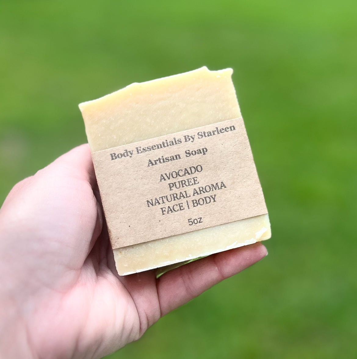 Avocado Purée Soap ~ Natural Aroma