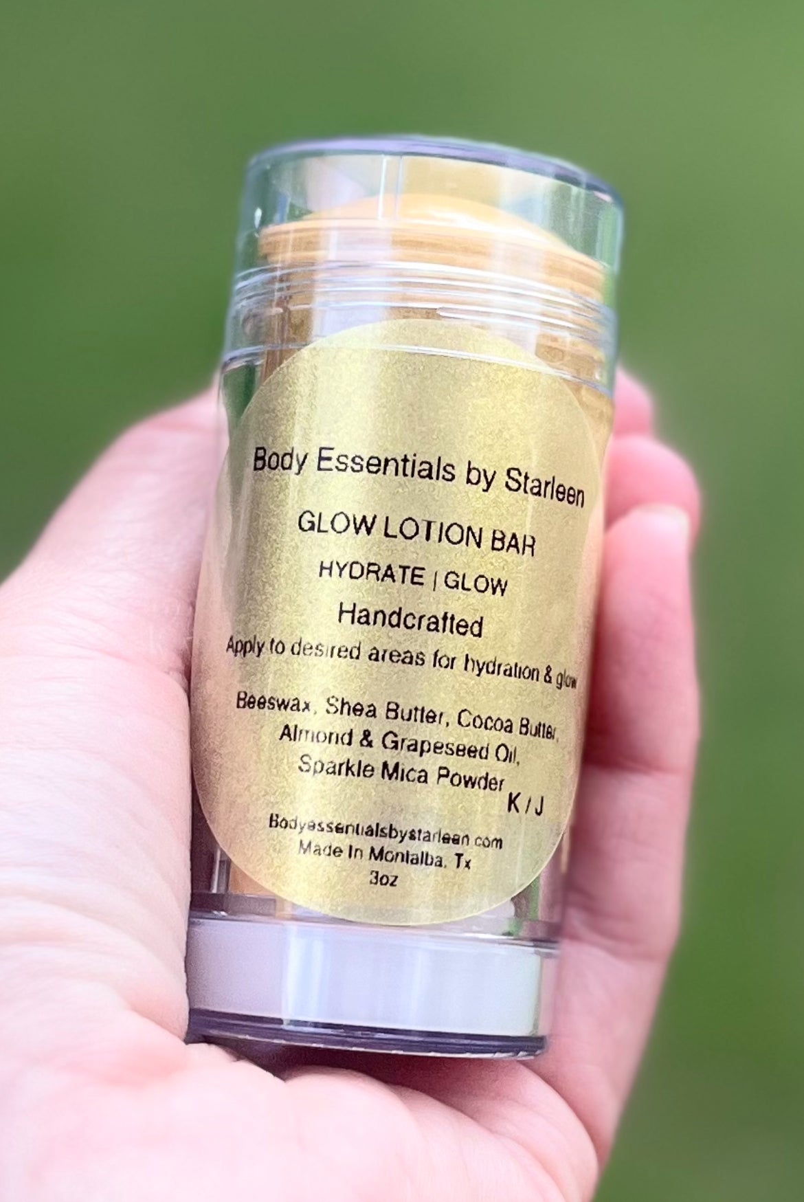 Glow Shimmer Lotion Bar 3oz