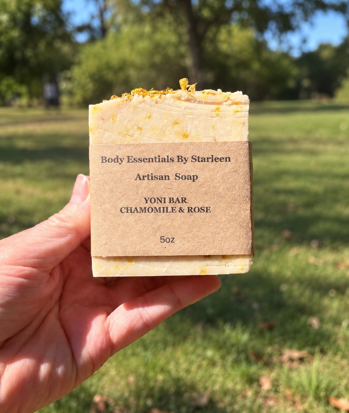 YONI Bar ~ Chamomile & Rose with Calendula
