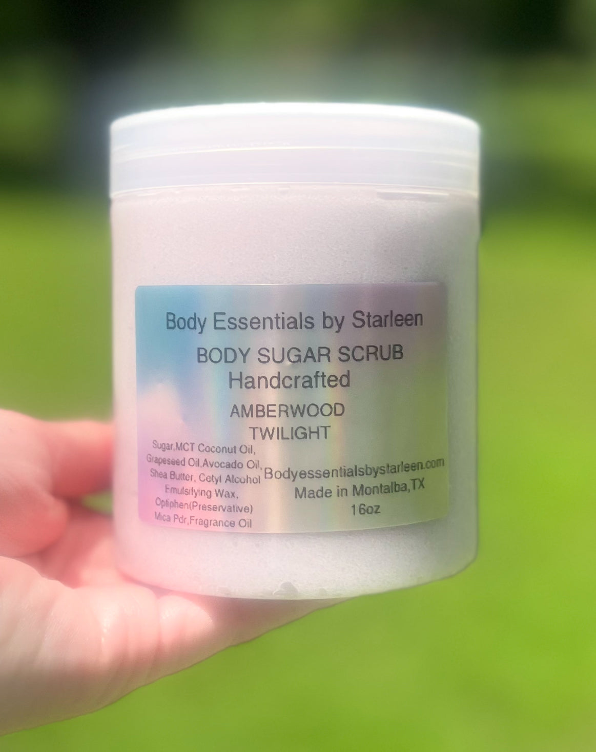 Body Sugar Scrub ~ Amberwood Twilight
