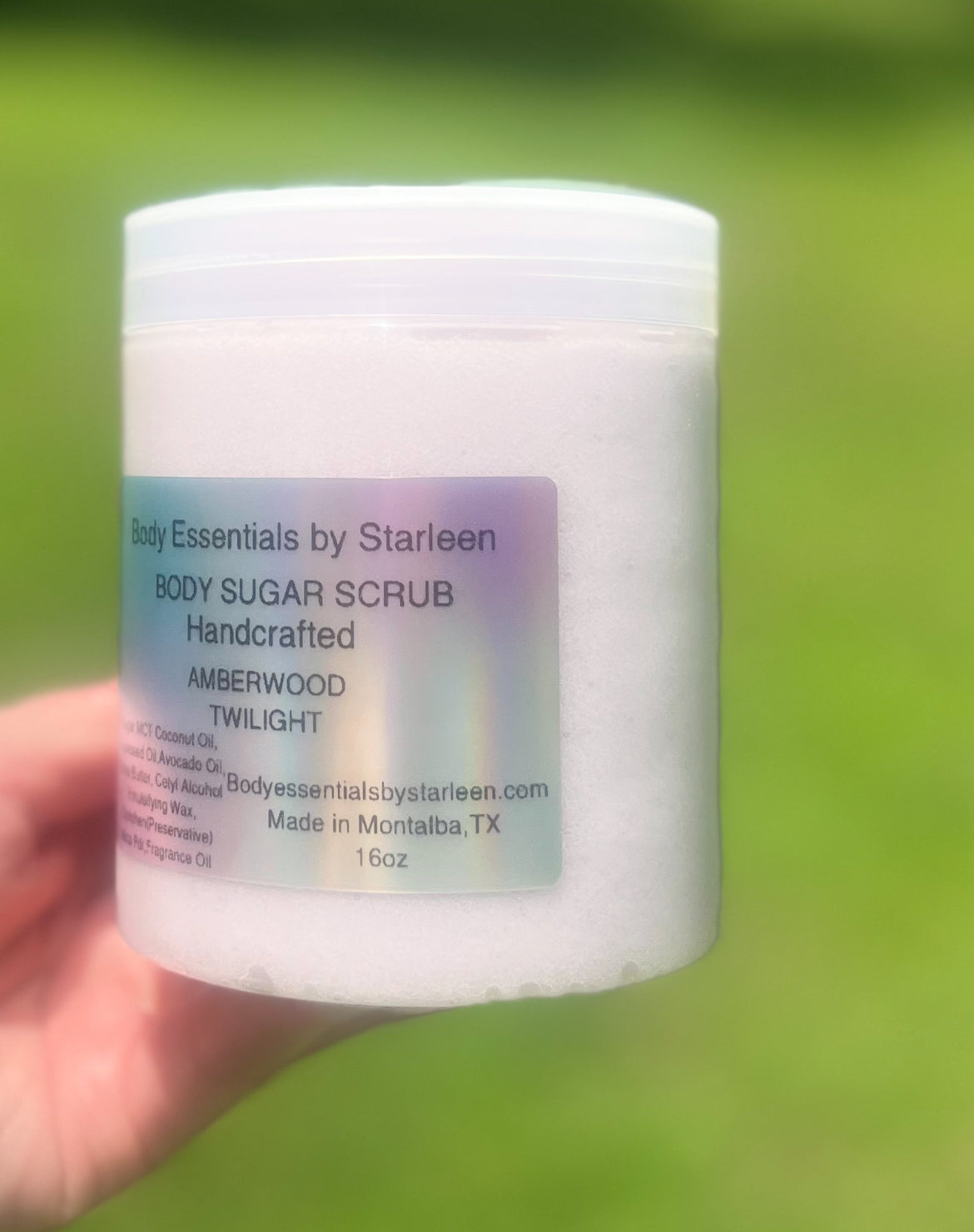 Body Sugar Scrub ~ Amberwood Twilight