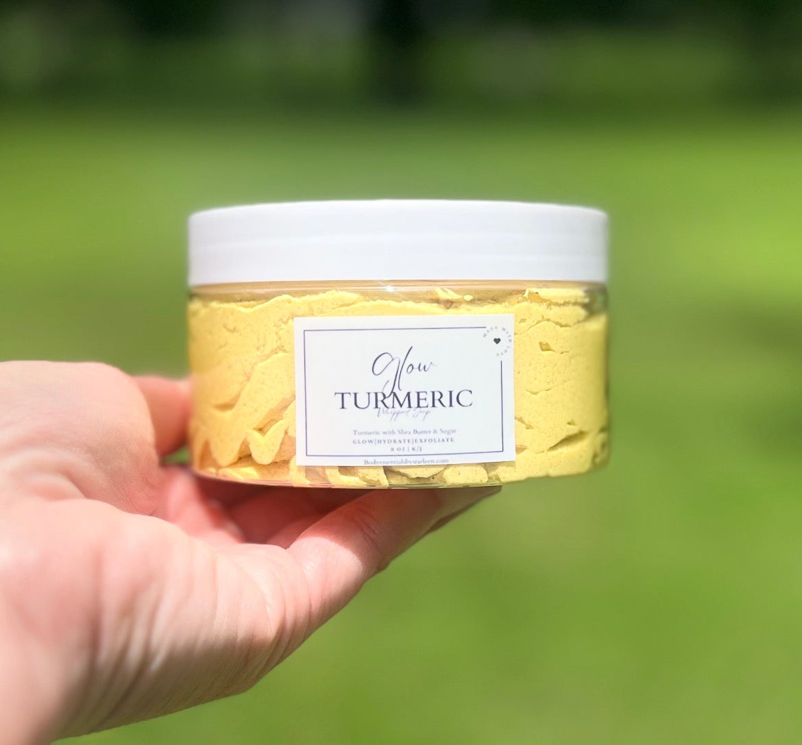 Turmeric Glow ~ Whipped Soap Sugar Scrub