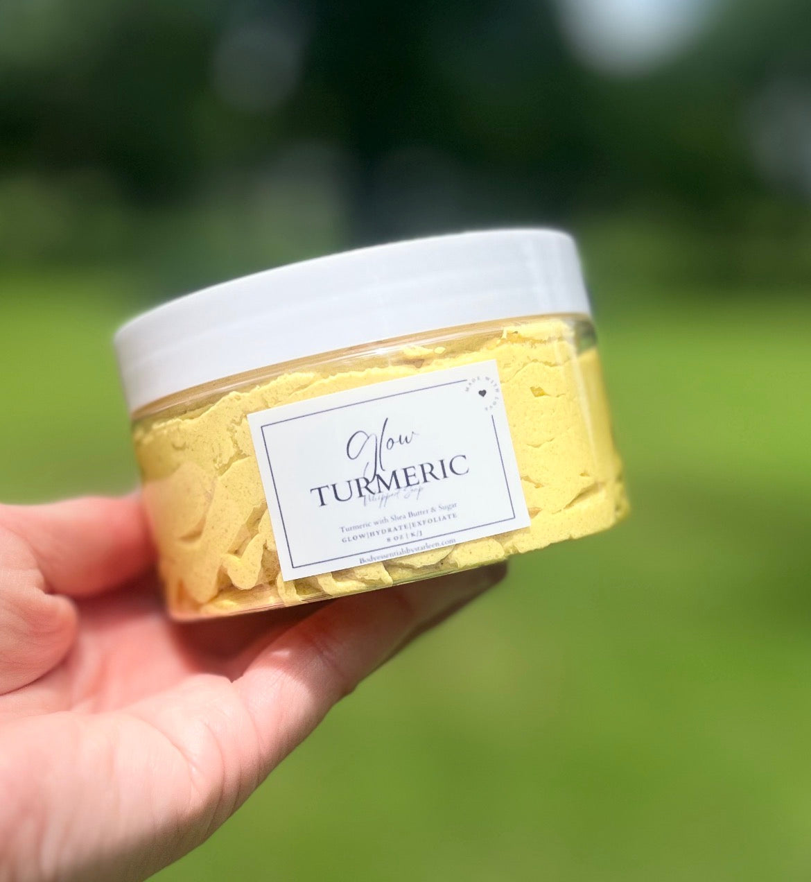 Turmeric Glow ~ Whipped Soap Sugar Scrub