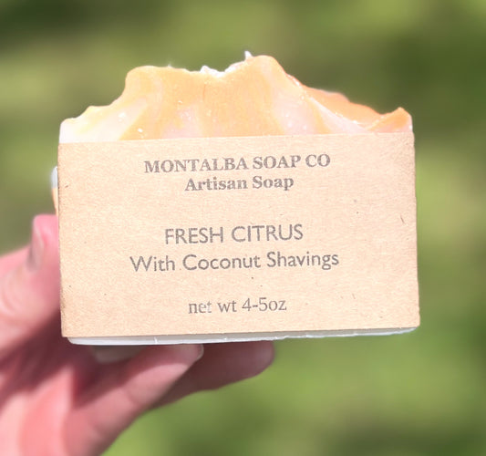 Fresh Citrus with Organic Coconut Shavings