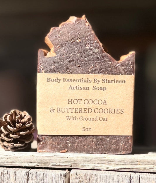 Hot Cocoa & Buttered Cookies With Ground Oat