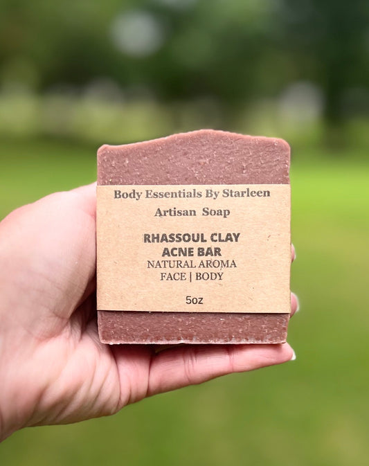 Rhassoul Clay Soap | Purifying Clay Bar