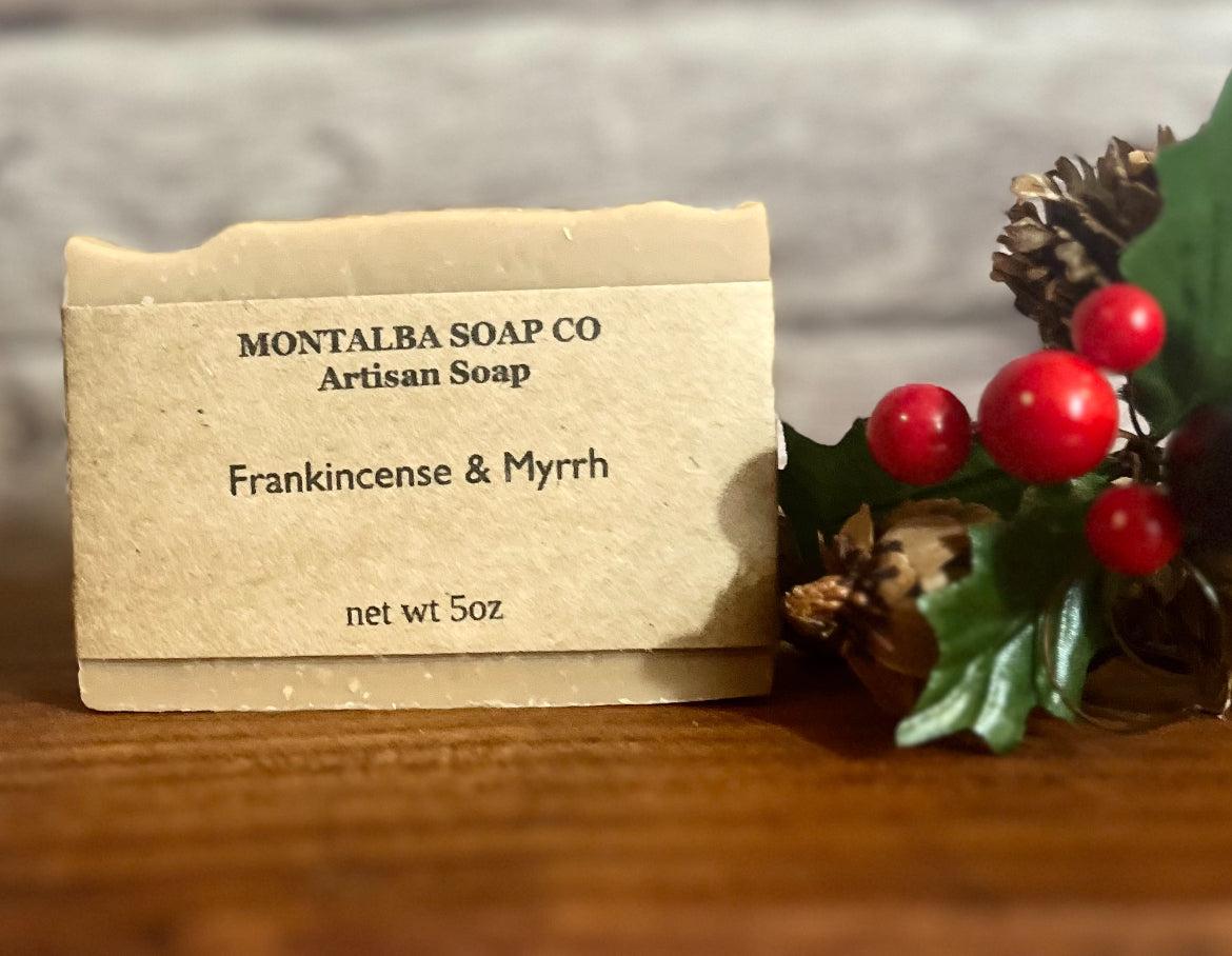 6 Artisan Soap Bars from our Christmas Collection