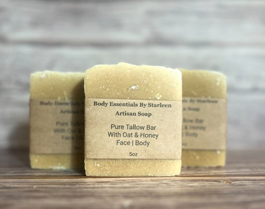 Tallow Oat & Honey ~ Natural Aroma